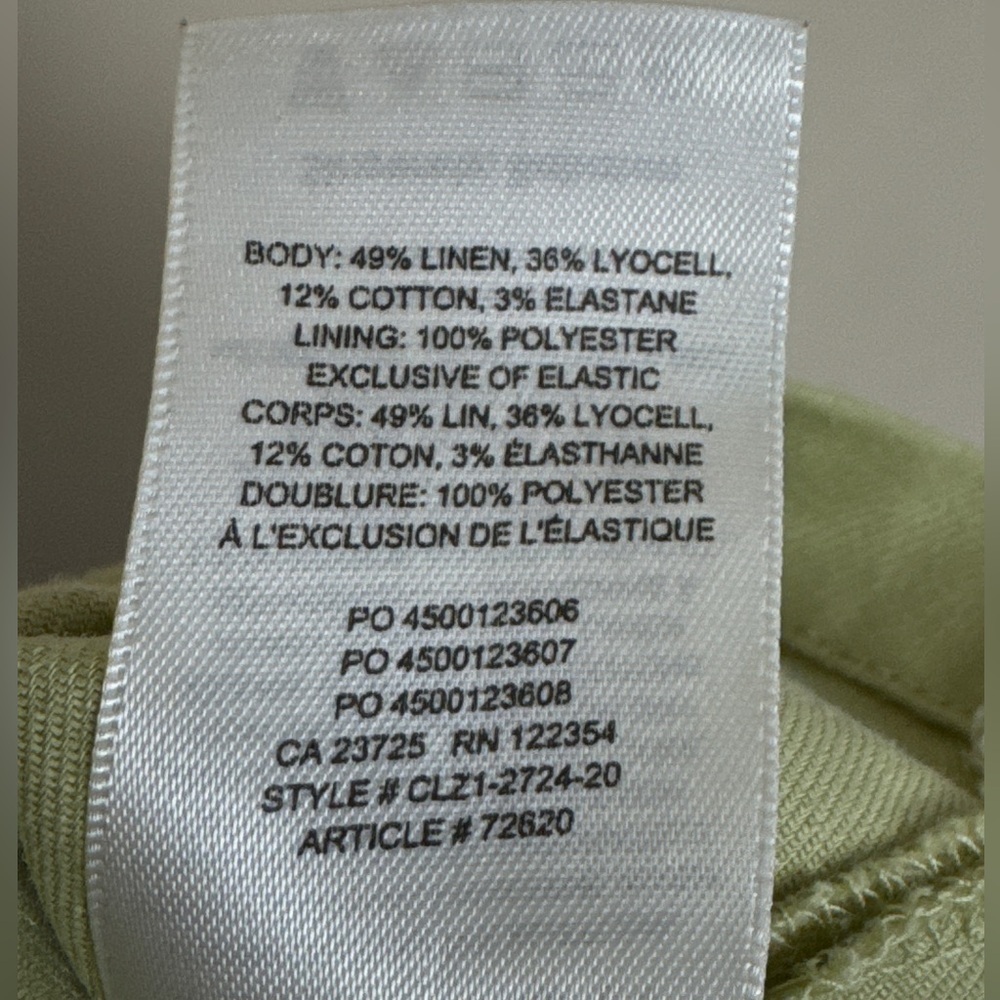 Babaton - Hadwyn Blouse. Cropped puff-sleeve blouse in Pistachio green. Large - Picture 7 of 10